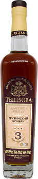 Tbilisoba Georgian Cognac, 3 years old
