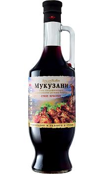 Legends Of Kakheti Mukuzani Souvenir Bottle red dry